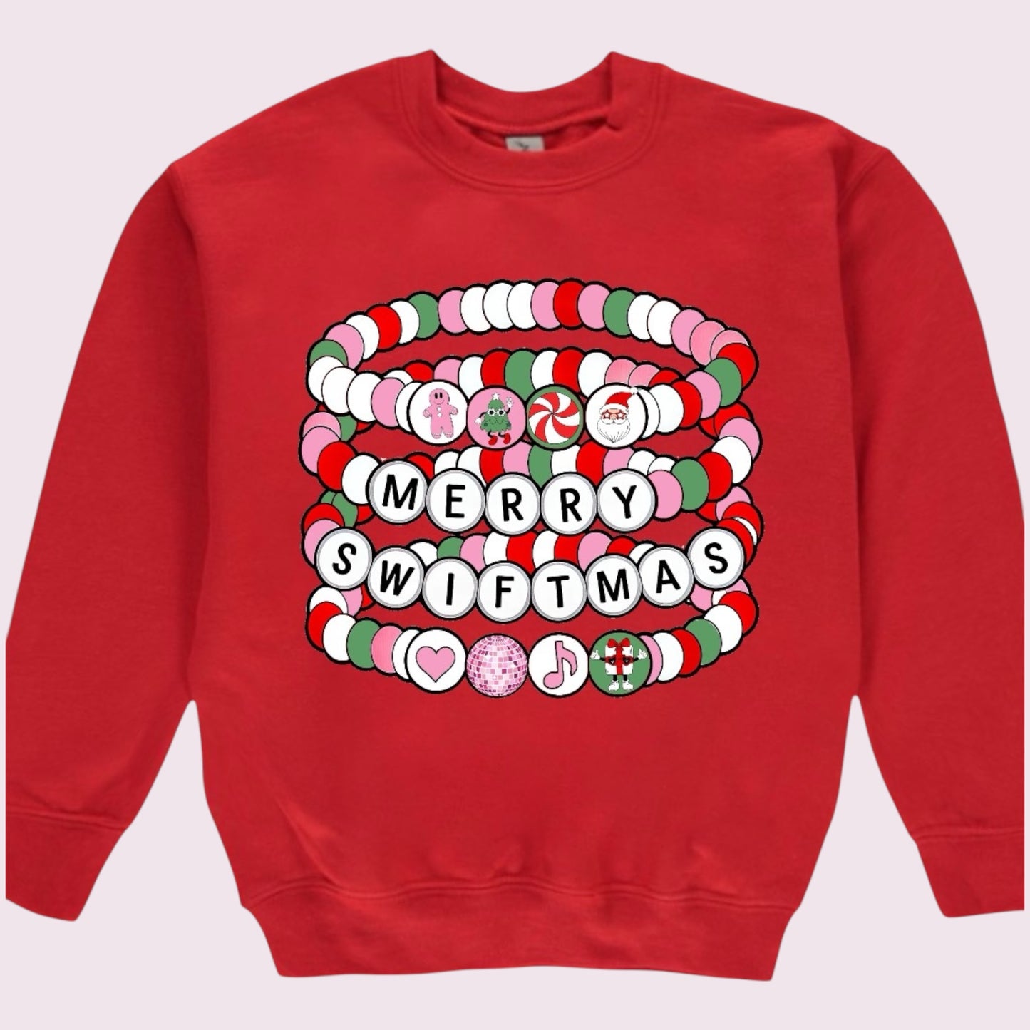 Merry Swiftmas Crewneck ~ Red