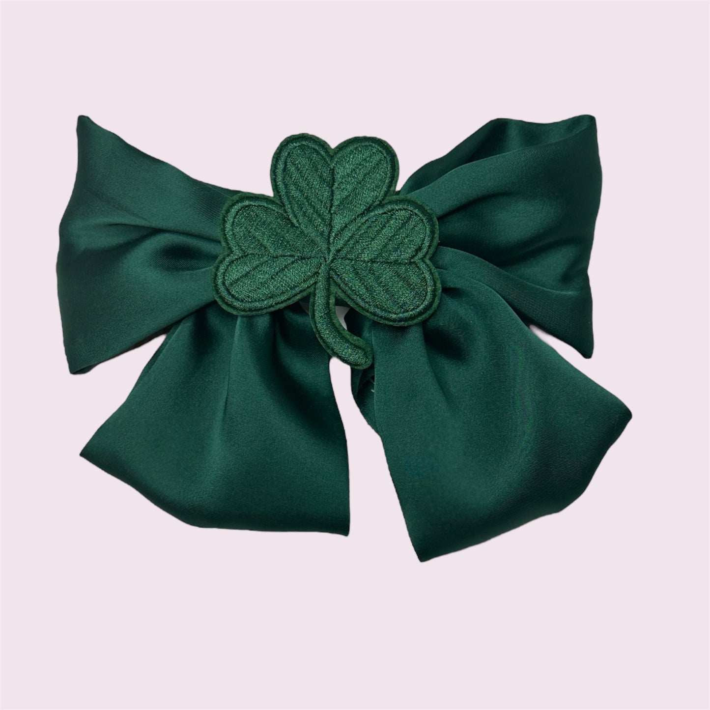 St. Patrick’s Day Hair Bow Clip