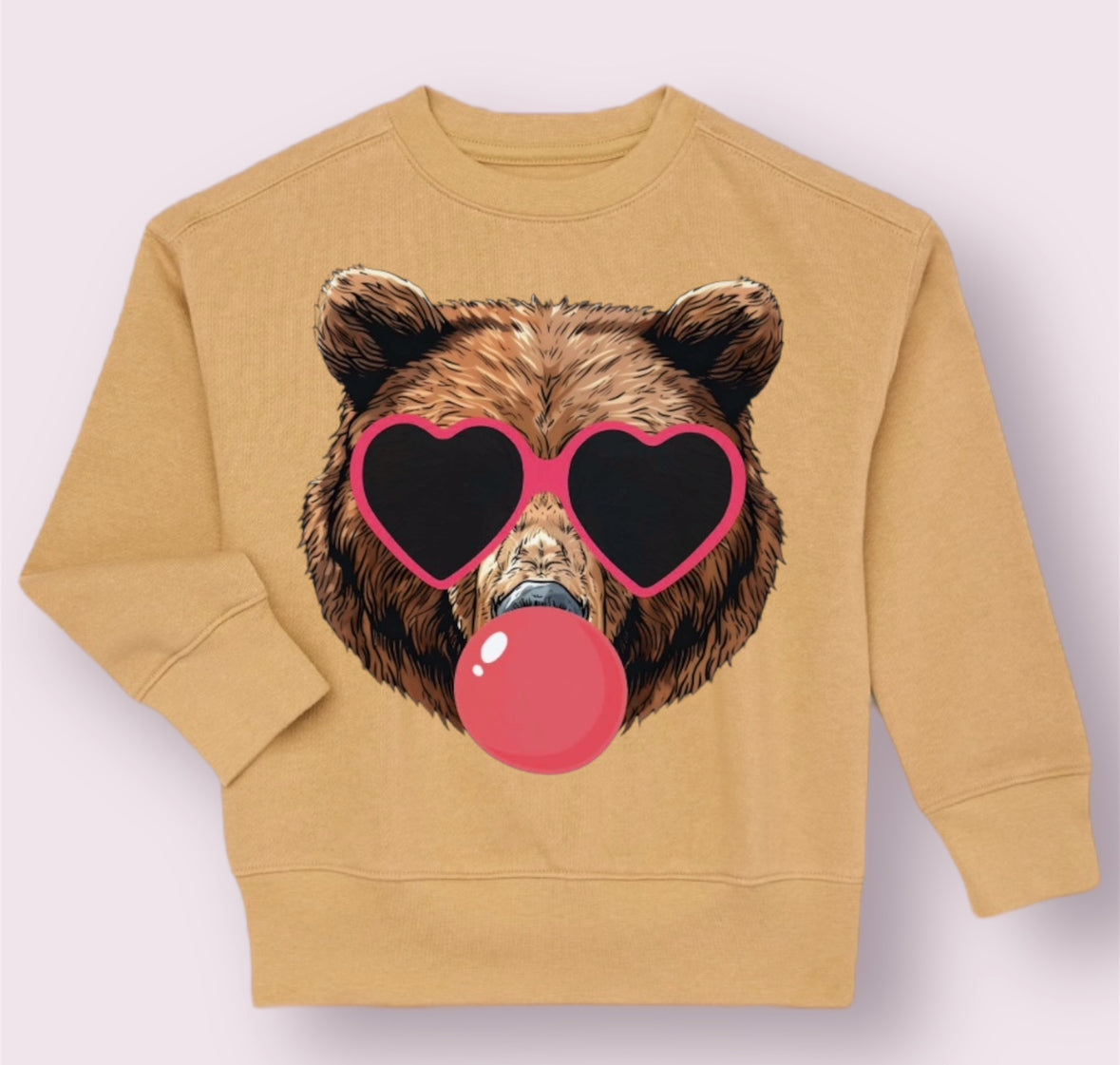 Grizzly Bubblegum Crewneck