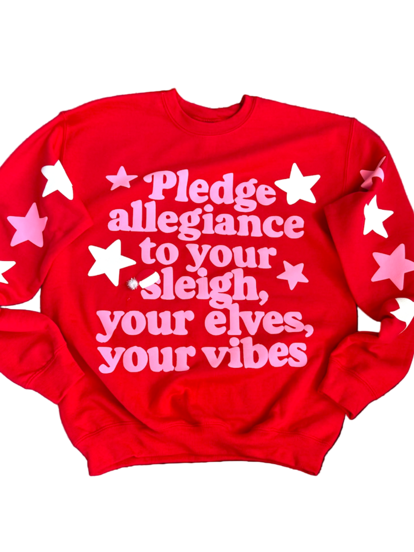 Pledge Allegiance Christmas Crewneck {Toddler-Youth-Adult}
