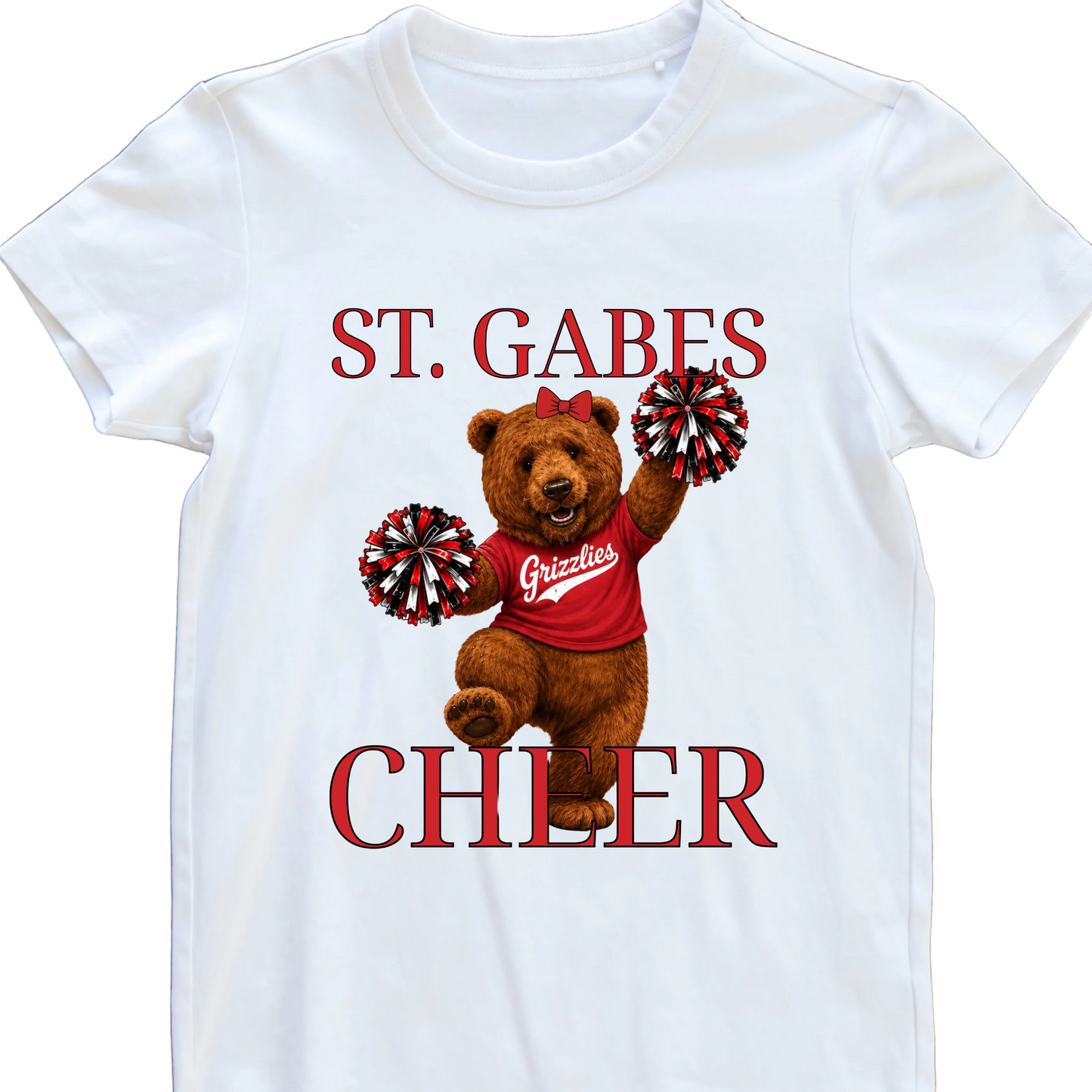 St. Gabriel Grizzlies CHEER 📣 TEAM T-Shirt (Youth + Adult)