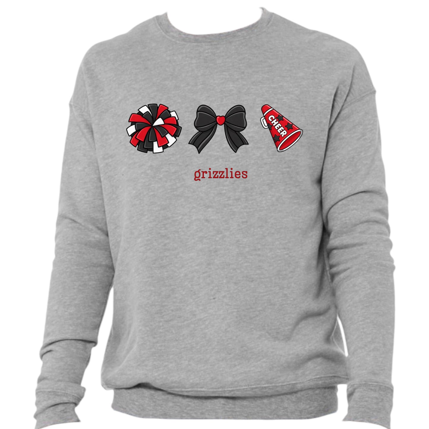 St. Gabriel Grizzlies CHEER TEAM Crewneck {Adult}