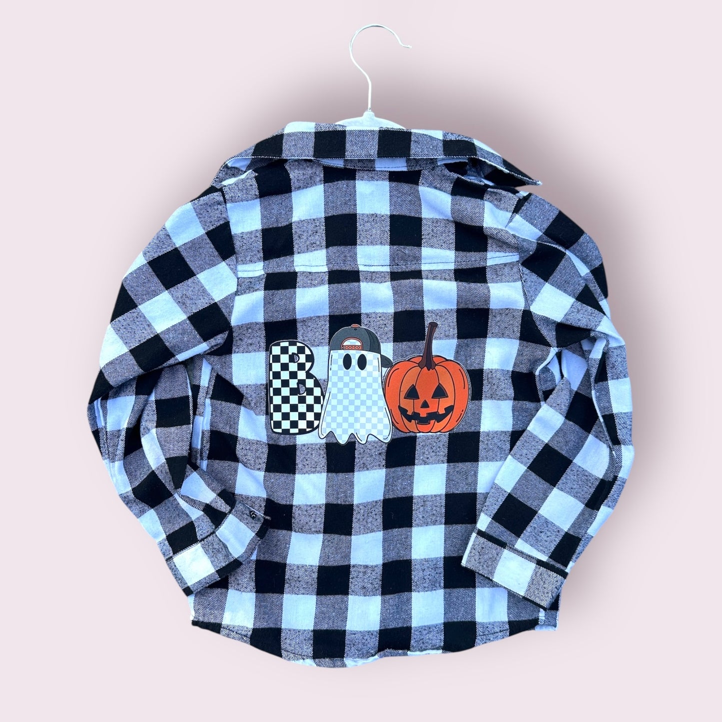 Boo Flannel Boys Shirt