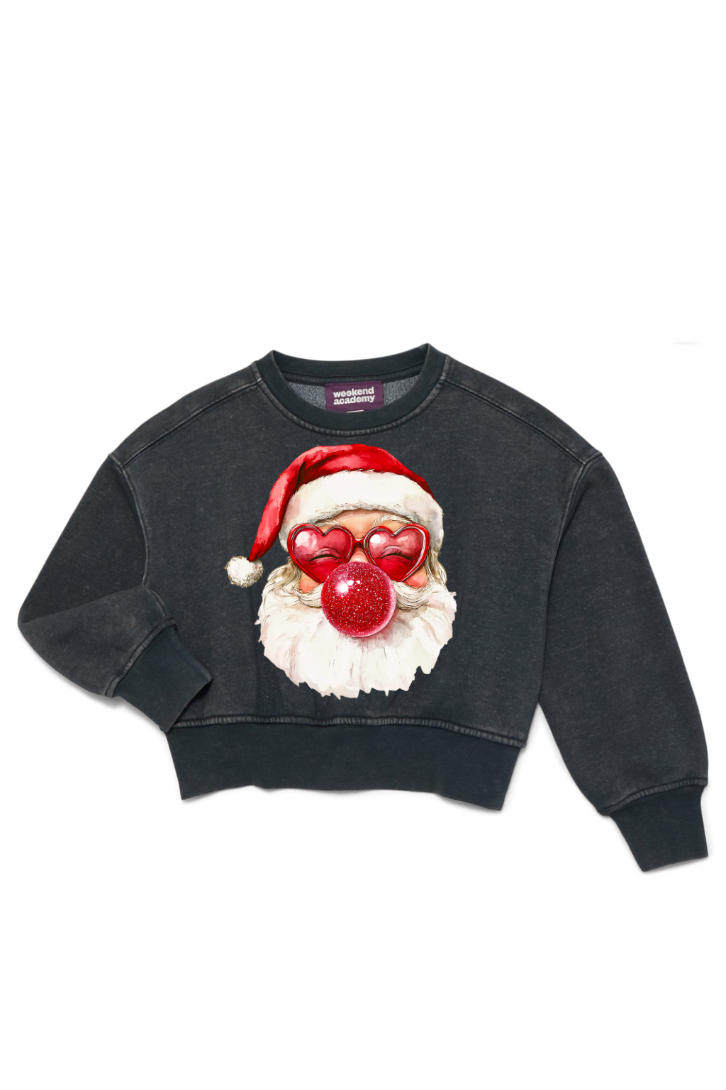 Bubblegum Santa Crewneck
