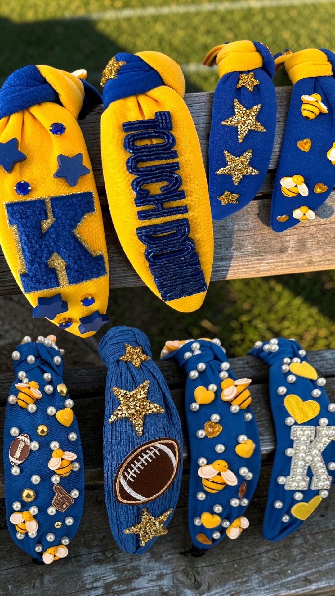 Kirtland Hornet 🐝 Headbands 💙💛