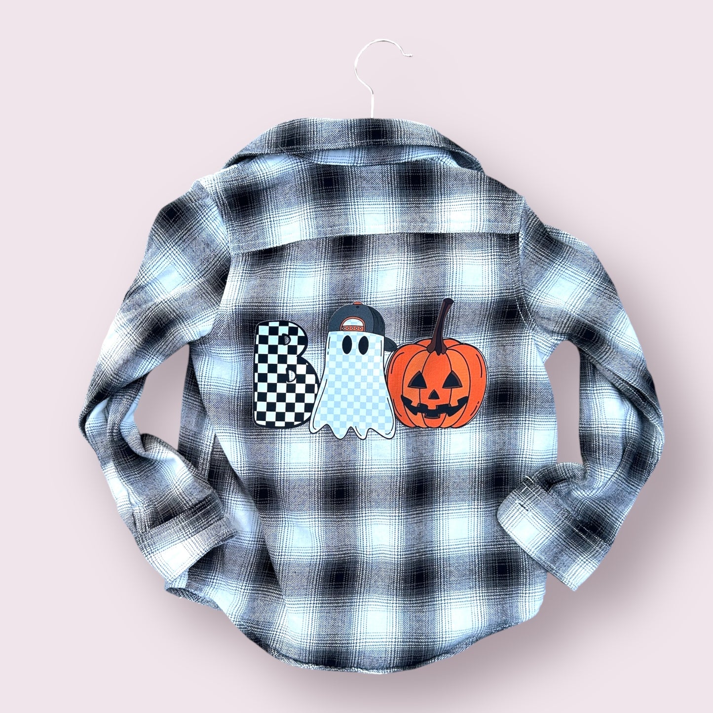 Boo Flannel Boys Shirt