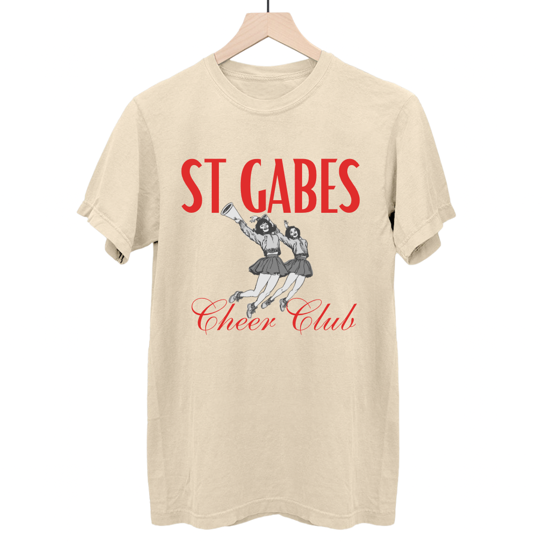 St  Gabes Cheer Club T-Shirt