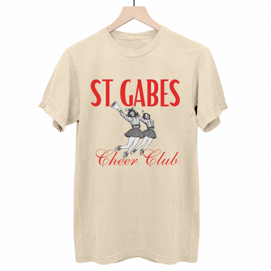 St  Gabes Cheer Club T-Shirt