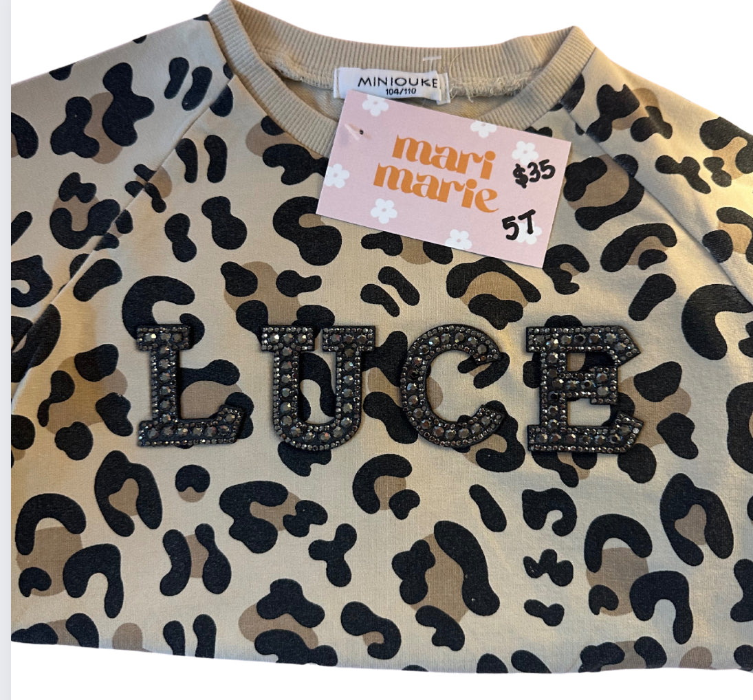 LUCE Cheetah Crewneck