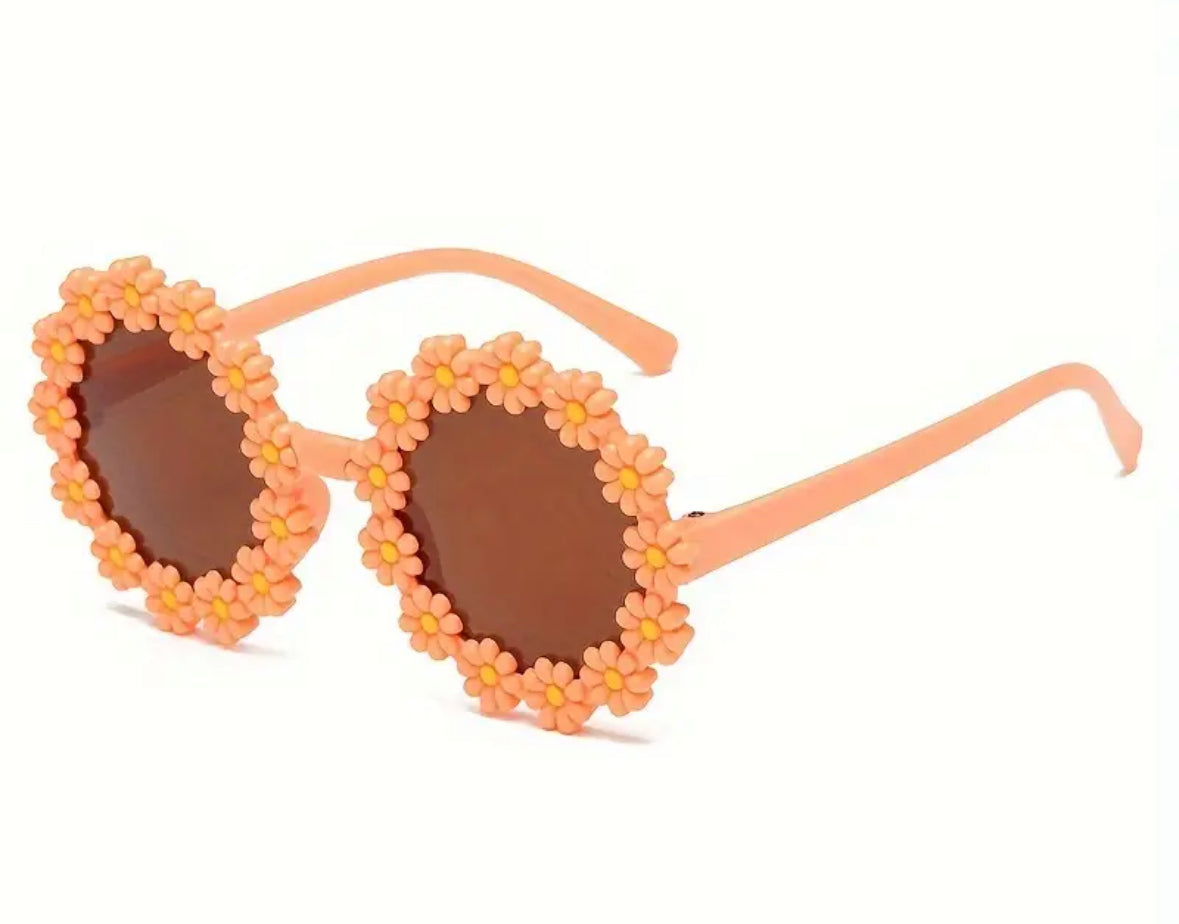 Kids Vintage Shaped Sunglasses