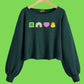 LUCKY CHARMS CROPPED SWEATER