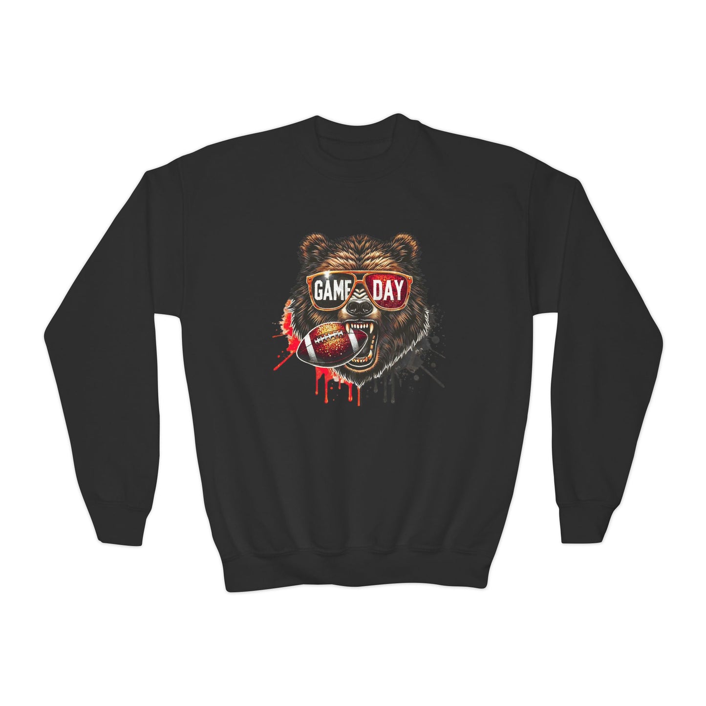 Grizzly Football Game Day Crewneck