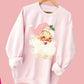 Pink Santa Crewneck