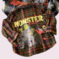 Halloween Monster Mash Flannel