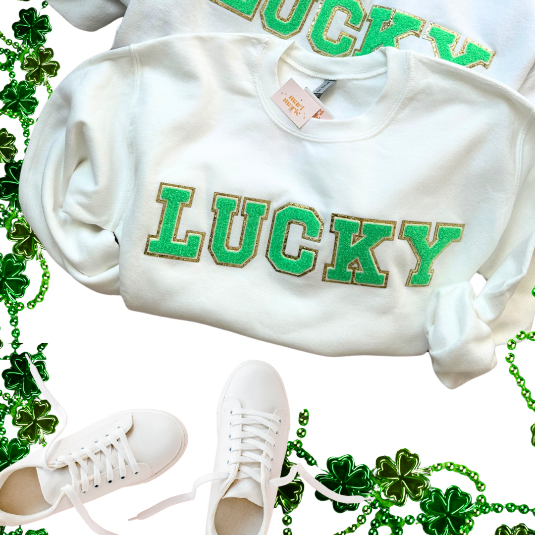 LUCKY PATCH SWEATSHIRT