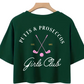 Cropped Girly Golf Tee