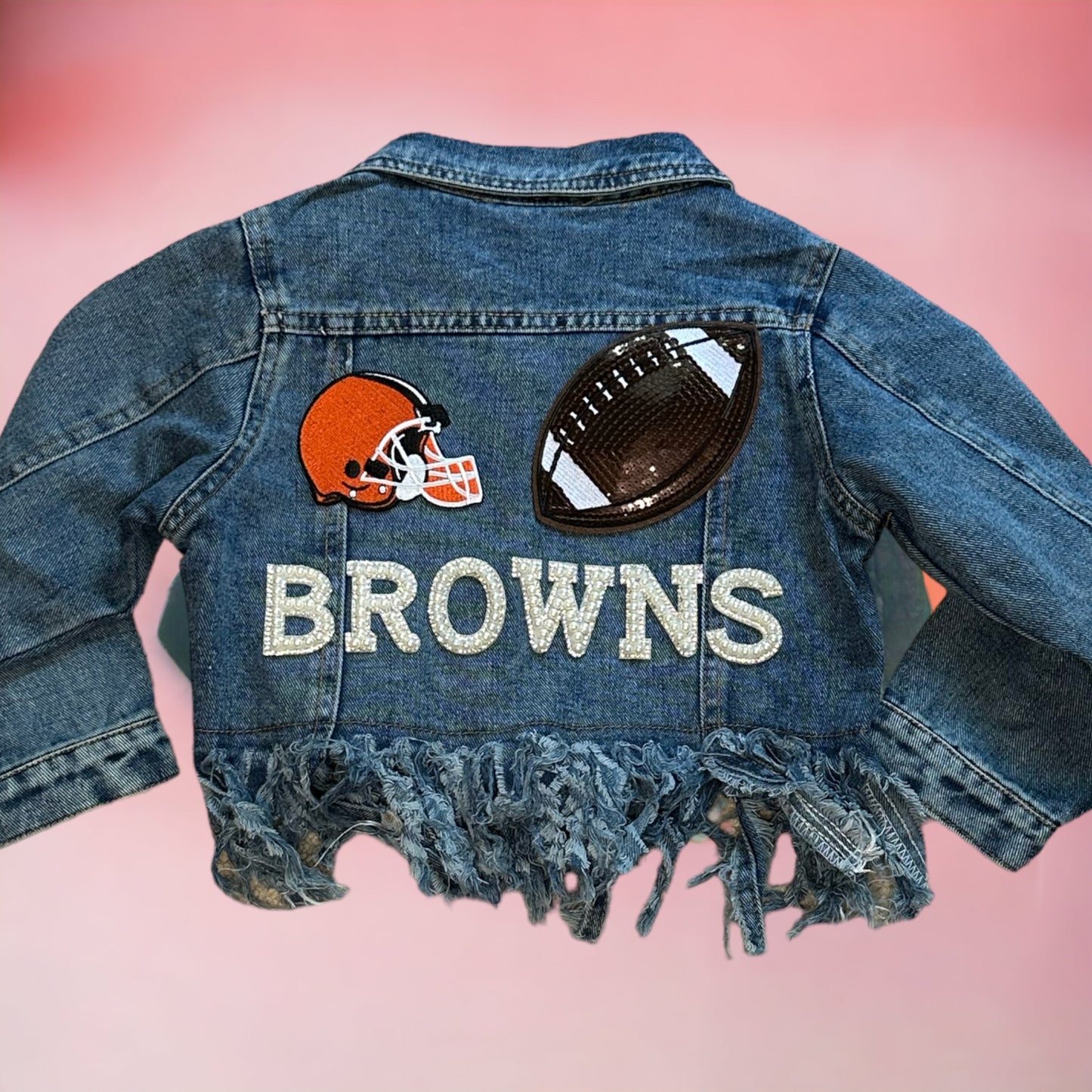 Browns Jean Jacket - {Pre-Made} 3/4T