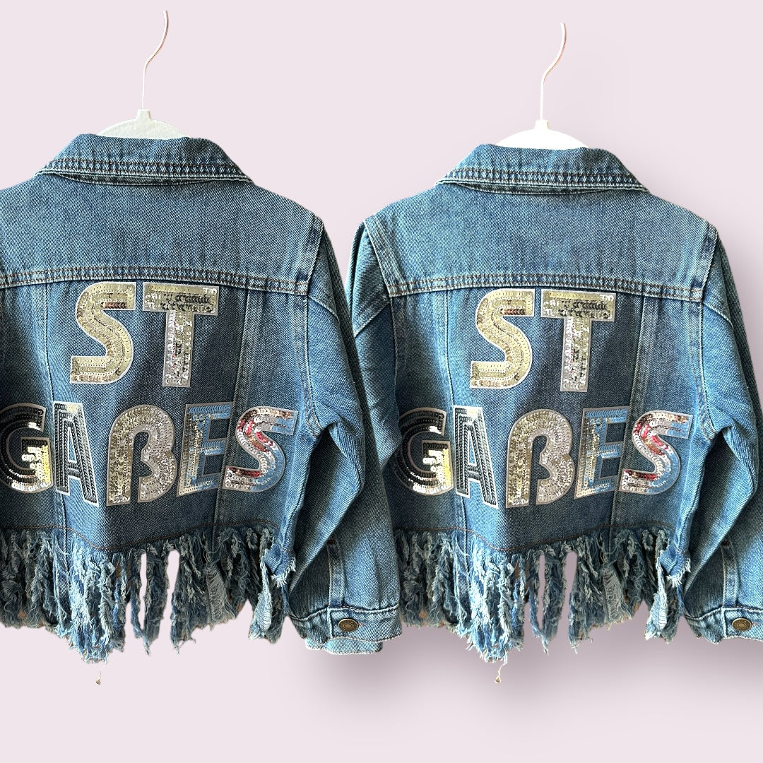 Frayed St. Gabes Jean Jacket Youth