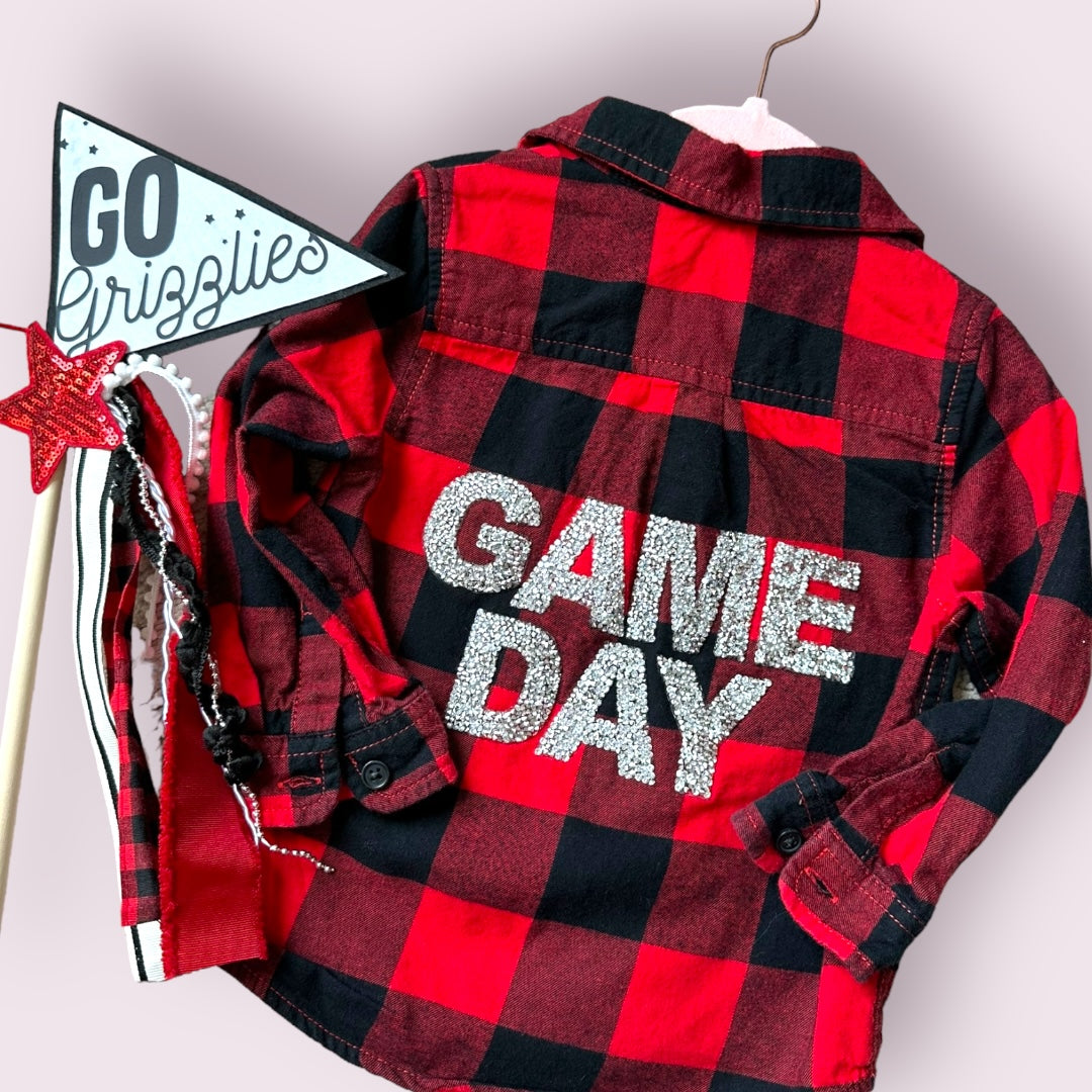 Game Day Flannel 2T