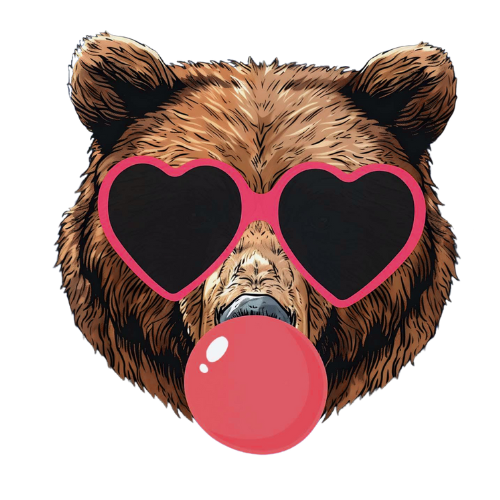 Bear Bubblegum Crewneck