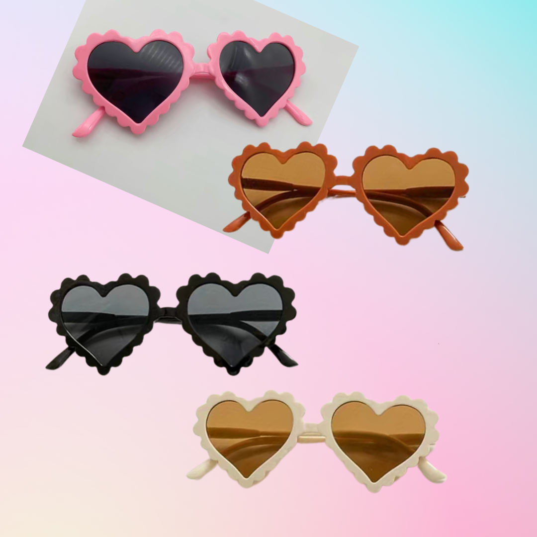 Kids Vintage Shaped Sunglasses